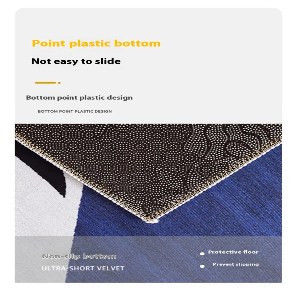 VIKAMA Office Chair Mat – Anti-Slip, Wear-Resistant Carpet for Home & Office Floor Protection