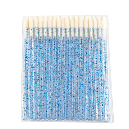 Lanjinglin 5/50 Pcs Disposable Lip Brush Makeup Brushes – Lipstick Applicator Wands & Eyelash Extension Tool, Professional Beauty Accessories