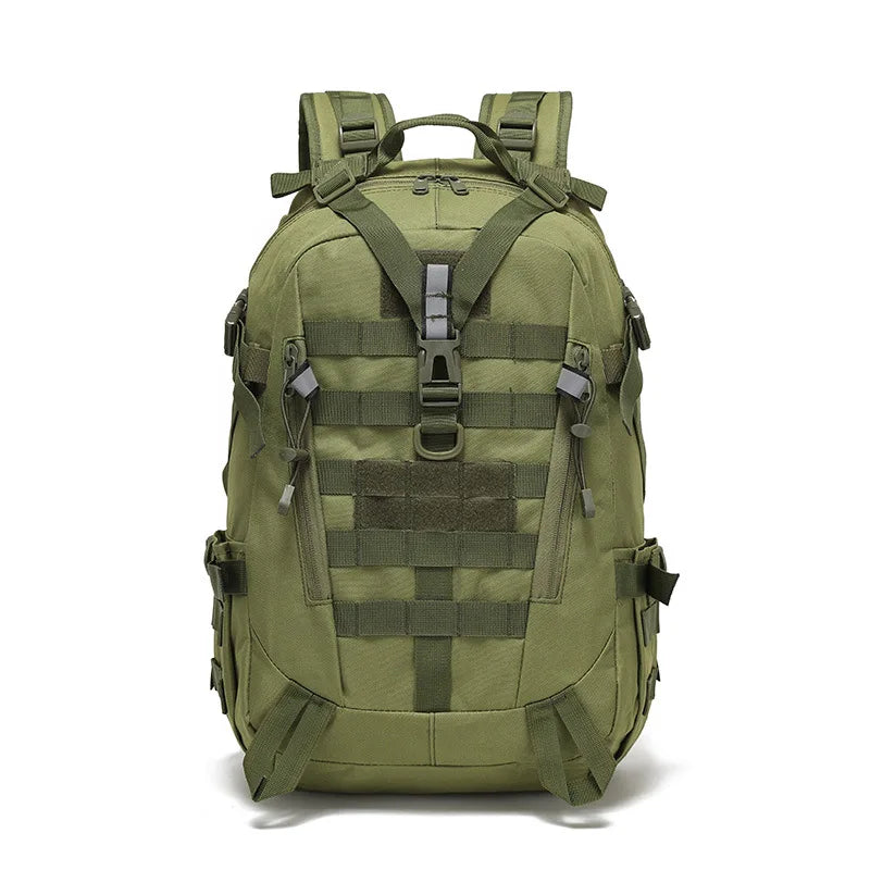 40L Tactical Reflective Backpack – Military Molle Outdoor Rucksack | Hiking, Camping, Hunting & Travel Bag