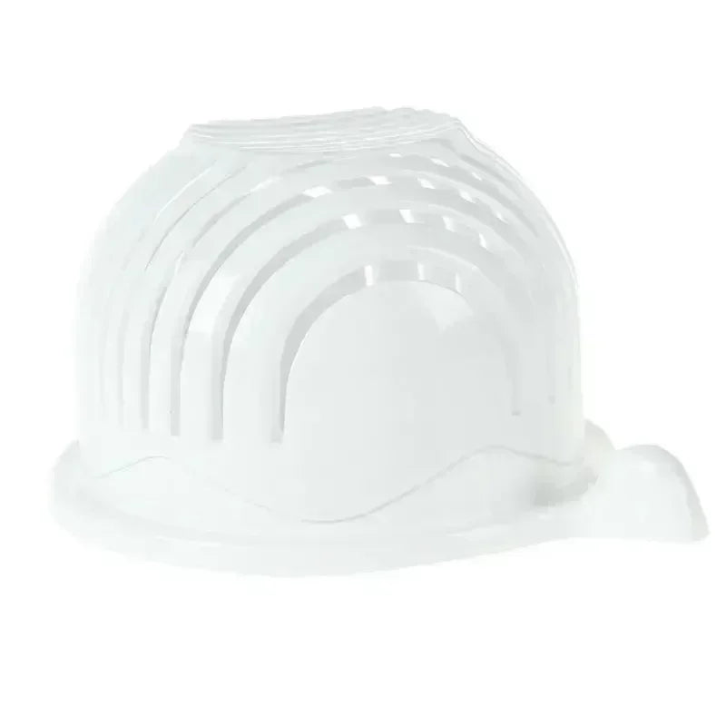 Vegetable Salad Chopper Bowl – Multifunctional Fruit & Vegetable Cutter, Slicer, and Strainer for Kitchen